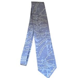 FOX & CHAVE Pure‎ Silk Tie Shakespeare Macbeth Winter's Tale Academia Drink Wine